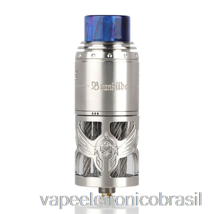 Vape Eletrônico Vapefly X Alemão 103 Brunhilde Top Coiler 25mm Rta Aço Inoxidável